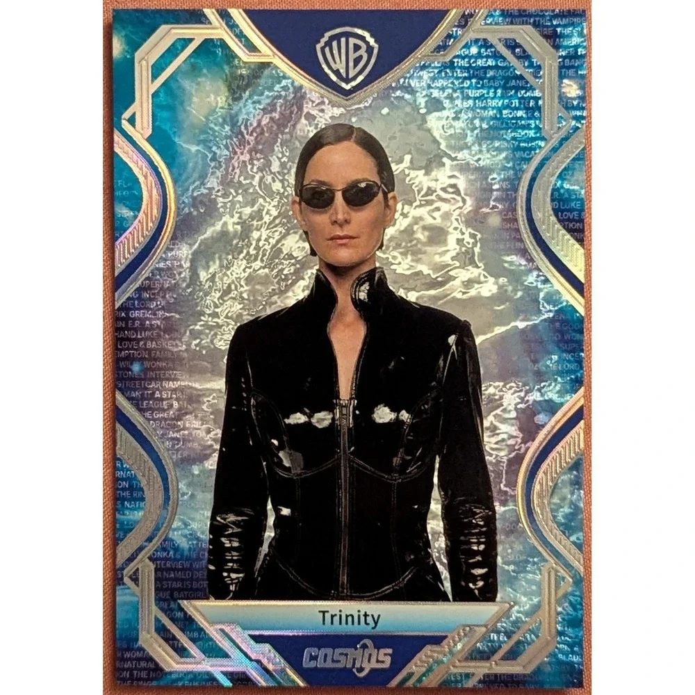 2024 Kakawow Cosmos Warner Bros Silver Refractor CWQ-I-158 The Matrix Trinity